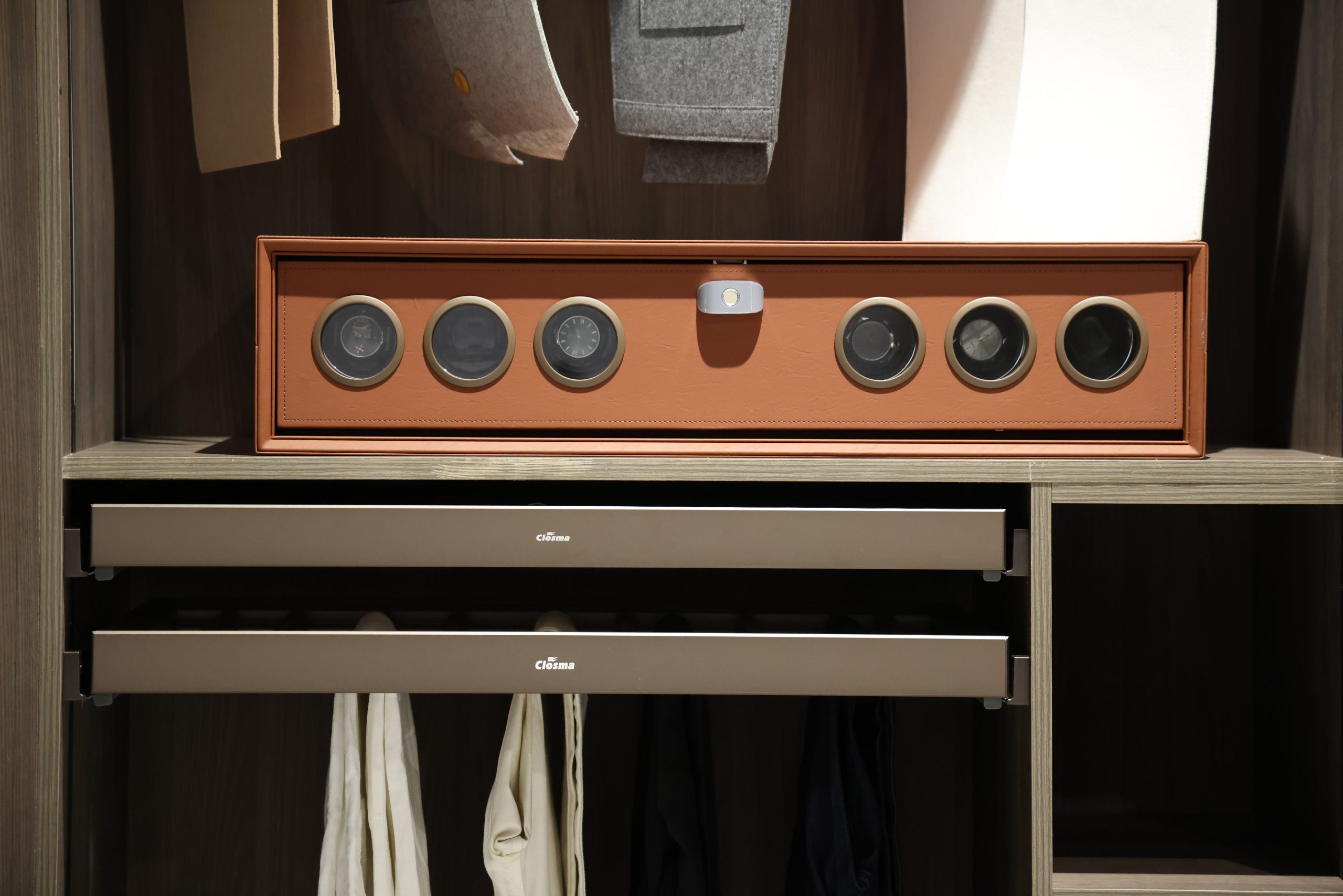 Ralphie Watch Winder with Round and Square Glass Window