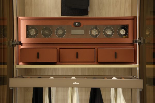 Ralphie Soft Close Watch Winder with Storage Boxes