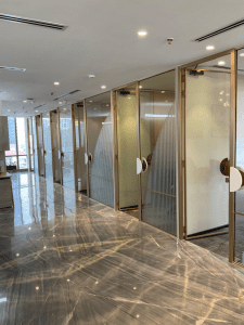 Super Slim 40 Office Partition