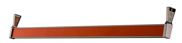 Ralphie Soft Close Clothes Rail Covered in Leather