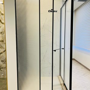 Swift Sliding Folding Shower
